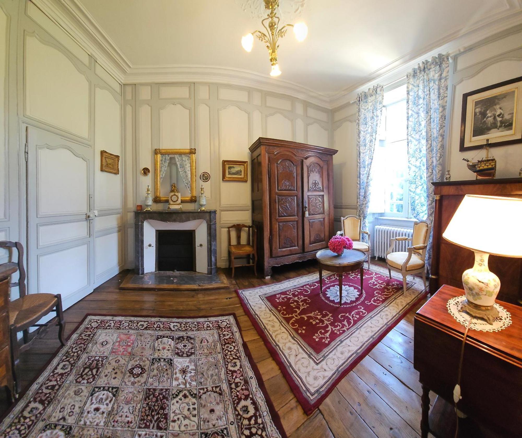 Quévert Chateau Du Bois-Riou חדר תמונה